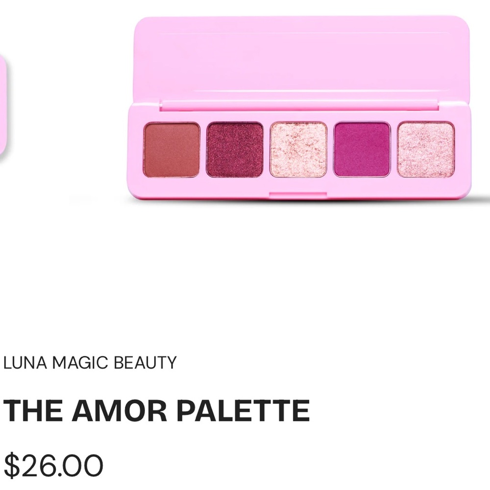Luna Magic Beauty The Amor Palette - Vibrant Eyeshadow Set